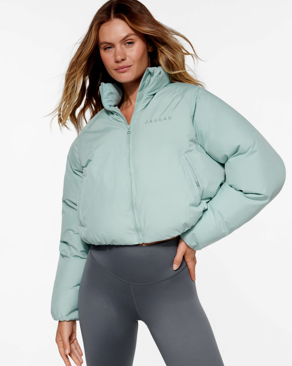 MOKENA PUFFER JACKET SAGE Jaggad