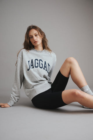 COLLEGE BOXY SWEATER GREY