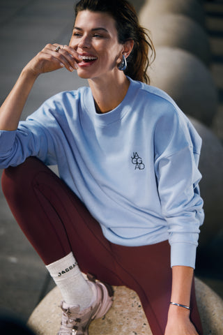 HYDE SIGNATURE SWEATER CORNFLOWER BLUE