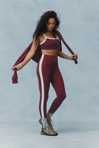 VIVID ANKLE BITER ULTRA FLEX LEGGING CHERRY