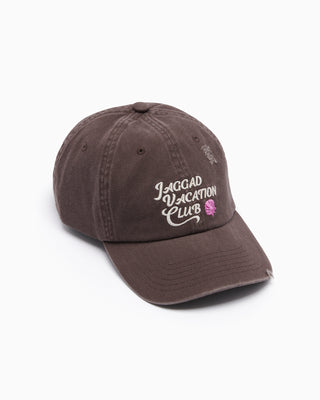 VACATION CLUB 6-PANEL CAP COFFEE BEAN