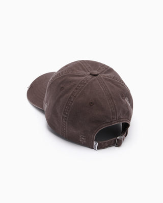 VACATION CLUB 6-PANEL CAP COFFEE BEAN