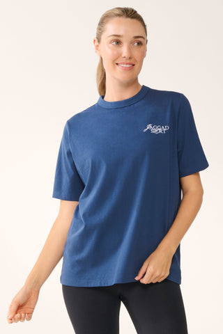 ARCHER BOXY TEE DENIM