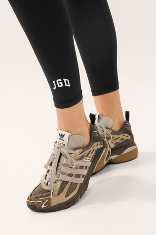 ESSENTIAL 7/8 JGD BASELINE LEGGING BLKWHT