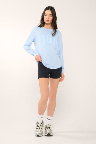 JGD CLASSIC LONG SLEEVE TEE BLUEBELL