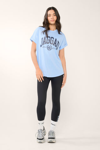 CHELSEA CITY CUFFED SLEEVE TEE BLUEBELL