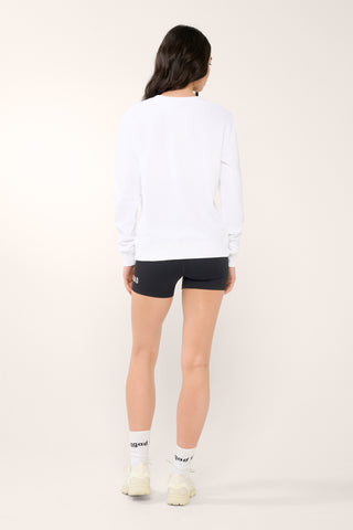 CLASSIC CIRCLE SWEATER WHITE