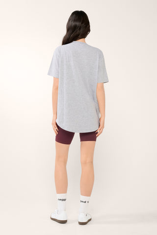 CLASSIC CIRCLE TEE GREY MARLE