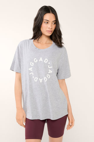 CLASSIC CIRCLE TEE GREY MARLE