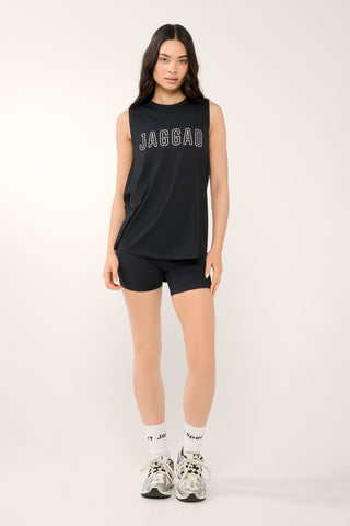 Classic Keyline Pima Tank Black