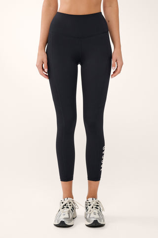 CLASSIC 7/8 HIGH WAIST POCKET LEGGING BLACK/WHITE