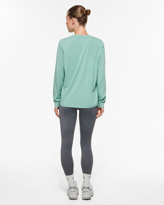 CLASSIC KEYLINE LONG SLEEVE TEE SAGE