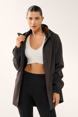 CLASSIC RAIN JACKET COFFEE BEAN