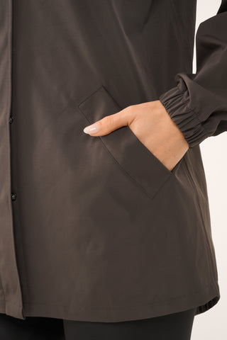 CLASSIC RAIN JACKET COFFEE BEAN