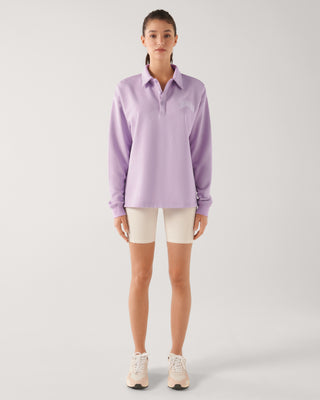 MAITLAND RUGBY SWEATER LILAC