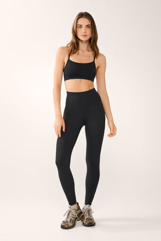 Essential Full Length High Waist Legging BLACK/WHITE