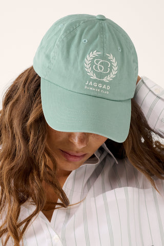 SUMMER CLUB 6-PANEL CAP SAGE