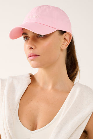 VIVID 6-PANEL CAP CHALK PINK