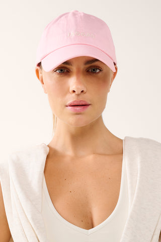 VIVID 6-PANEL CAP CHALK PINK