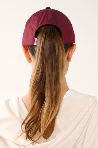VIVID 6-PANEL CAP CHERRY