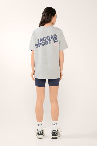 FEVER OVERSIZED TEE GREY MARLE