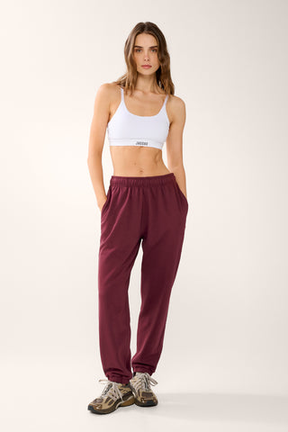 CLASS SIGNATURE TRACKPANT CHERRY