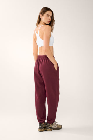 CLASS SIGNATURE TRACKPANT CHERRY