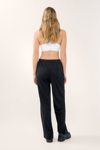 SAN DIEGO WIDE LEG MESH PANT BLACK