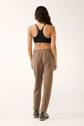 SOHO SLIM TRACKPANT COCOA