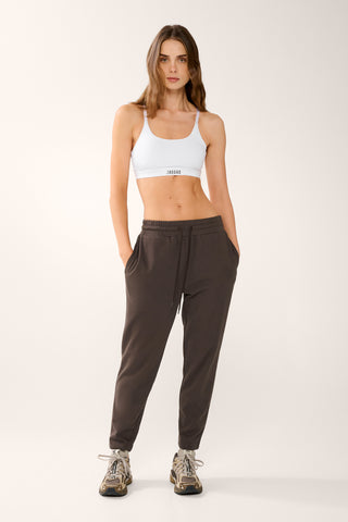 ESSENTIAL SLIM TRACKPANT ESPRESSO