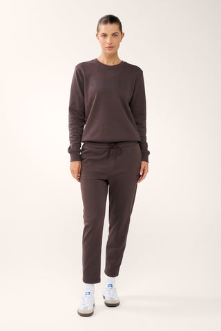 ESSENTIAL SLIM TRACKPANT COFFEE BEAN