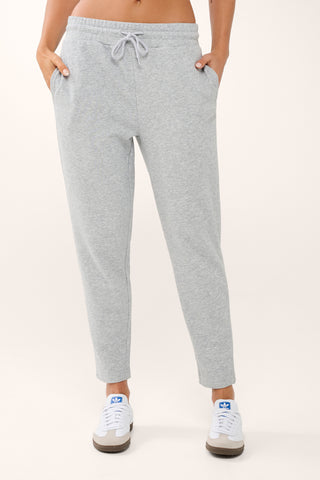 ESSENTIAL SLIM TRACKPANT GREY MARLE