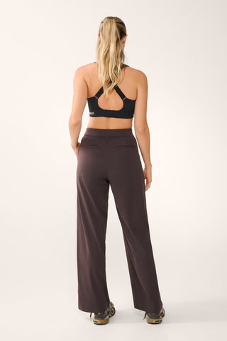 RUE PLEAT HALO PANT COFFEE