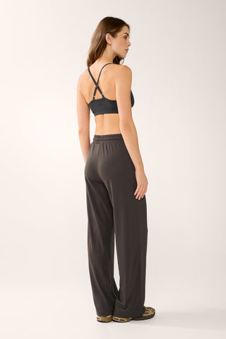 REFORM WIDE LEG PANT CHOCOLATE