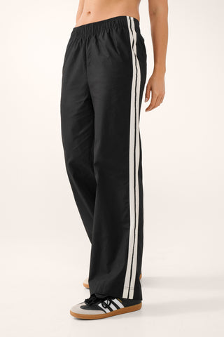JGD RELAXED POPLIN PANT BLACK