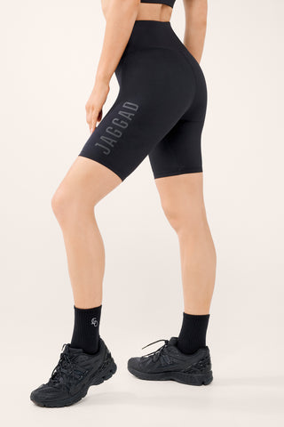 High Waist Spin Short Black