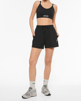 VOYAGE SWEAT SHORT BLACK