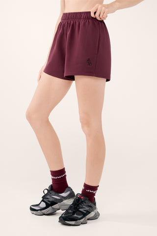 HYDE SWEAT SHORT CHERRY
