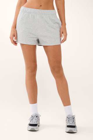 HYDE SWEAT SHORT GREY MARLE