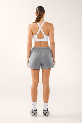 VIVID THERMAFLEECE LITE SHORT CHARCOAL