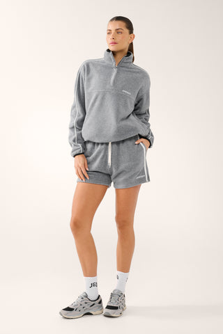 VIVID THERMAFLEECE LITE SHORT CHARCOAL