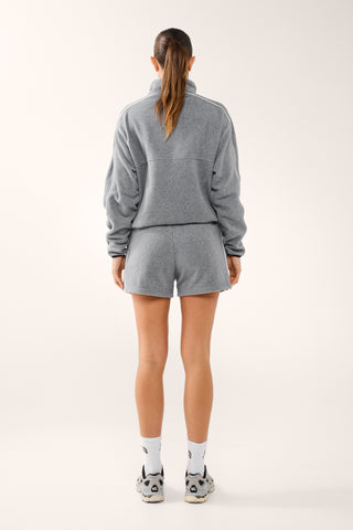 VIVID THERMAFLEECE LITE SHORT CHARCOAL