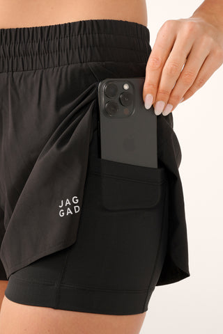 PACE RUN SHORT BLACK