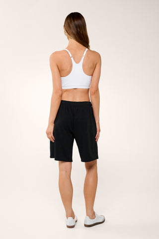 HYDE BERMUDA SWEAT SHORT BLACK