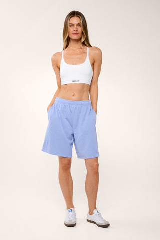 HYDE BERMUDA SWEAT SHORT CORNFLOWER BLUE