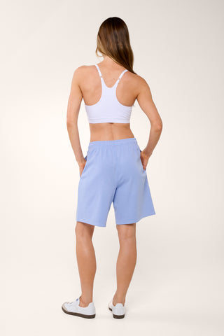 HYDE BERMUDA SWEAT SHORT CORNFLOWER BLUE