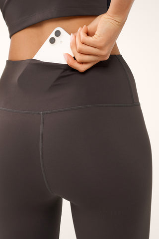 ESSENTIAL FULL LENGTH ULTRA FLEX LEGGING COFFEE BEAN