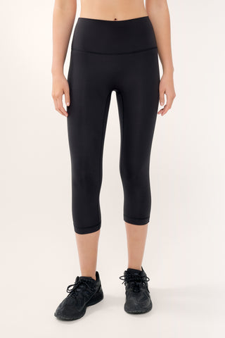 PENINSULA 3/4 BASELINE LEGGING BLACK/WHITE