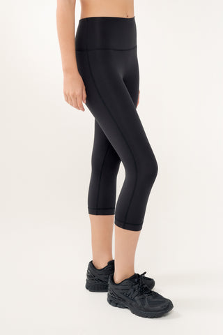 PENINSULA 3/4 BASELINE LEGGING BLACK/WHITE