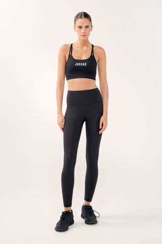 PENINSULA ANKLE BITER BASELINE LEGGING BLACK/WHITE
